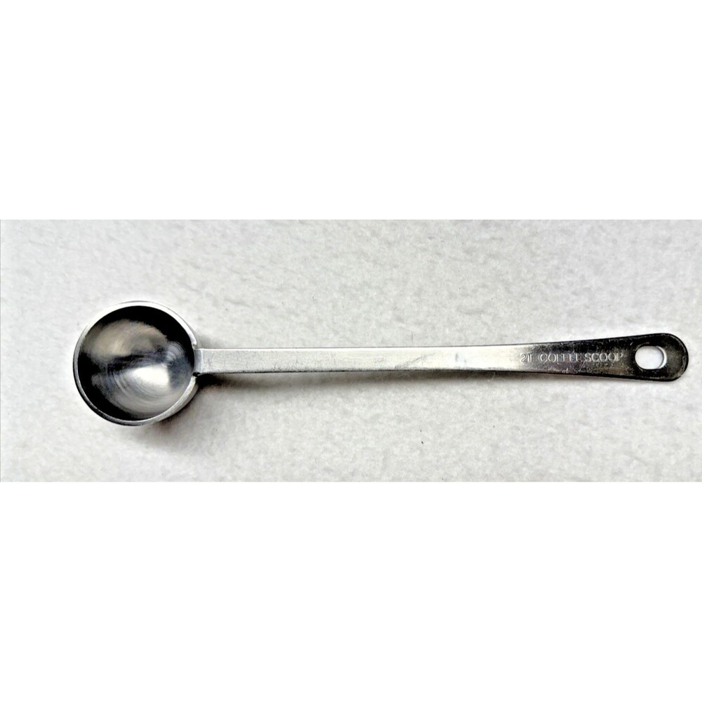 Amco 2 Tablespoon Stainless Steel Coffee Scoop